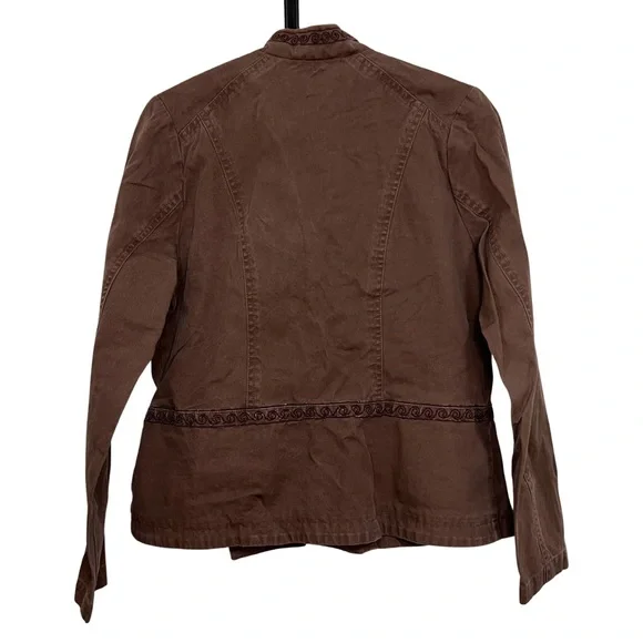 Vintage y2k Ruff Hewn Jacket in Brown - Picture 2 of 8